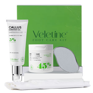 Coffret Cadeau Soin des Pieds OEM/ODM – Crème Nourrissante pour Pieds Secs et Fissurés, Élimine les Callosités Épaisses et les Peaux Mortes – Kit Pédicure Spa - Product Image 1