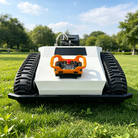 Robot Pemotong Rumput Industri Xingerte Elektrik 4-Tak Bertenaga Sendiri dengan Daya 2000W dan Kontrol Jarak Jauh