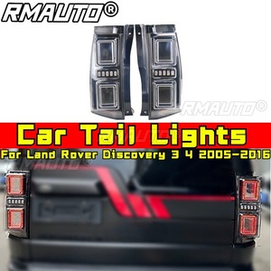 Kit carrosserie pour Land Rover Discovery 3 4 2005-2016, feux arrière extérieurs à LED, ensemble de feux arrière, feux de frein arrière, accessoires de voiture - Product Image 1