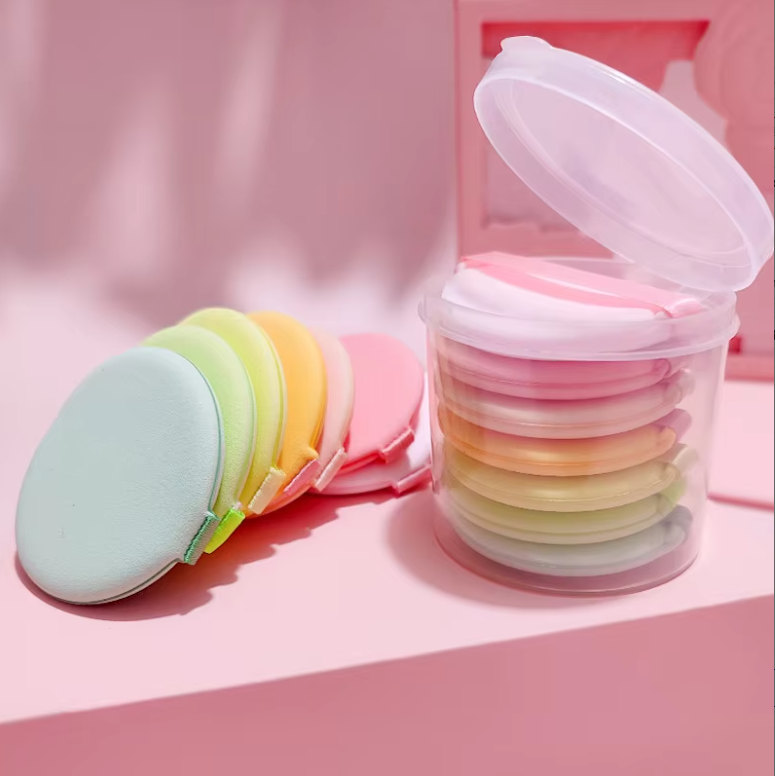 7 pièces-rond-dégradé-en boîte