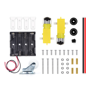 Kuongshun Tùy Chỉnh OEM ODM Trẻ Em Trẻ Em Tự Làm Đồ Chơi Với Động Cơ Không Mã Hóa Lập Trình Trong Suốt Robot Thông Minh Xe Bộ Dụng Cụ Khung Xe - Product Image 3