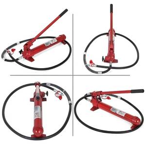 مجموعة طاقة بورما 10 طن رافعة هيدروليكية للسيارة رام رفع الارتفاع Autobody إطار إصلاح أدوات كهربائية - Product Image 5