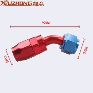 ข้อต่อระบายความร้อนน้ำมัน Xuzhong An8 ขนาด 24 มม. x 55.4 มม. แบบอะลูมิเนียม หมุนได้ เชื่อมต่อเร็ว สำหรับการดัดแปลงอัพเกรด - Product Image 3