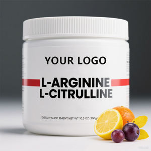 Suplemen Energi Asam Amino L-Arginine dan L-Citrulline Bubuk Label Pribadi - Product Image 1