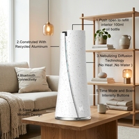Diffuseur d'arômes intelligent Tower Table, contrôlé par application, sans eau, capacité de 100 ml, pour usage domestique
