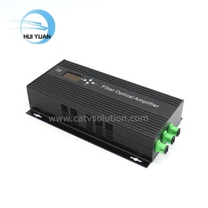 Công suất cao 1550nm quang edfa CATV khuếch đại với 2x17 cổng đầu ra 17dBm Tương thích với 4G 3G GSM mạng và giao thức TCP - Product Image 3