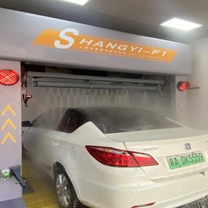 Macchina per <span class=keywords><strong>Lavaggio</strong></span> e Cura Auto Completamente Automatica Senza Contatto, con Lucidatura a Cera e Acqua, in Acciaio Inox, 22KW 380V, Modello XJL F1 - Product Image 4