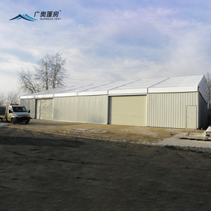 Guangao Temporary Warehouse Storage <b>Tent</b> Aluminum Alloy <b>Large</b> Space Exhibition Logistics Workshop <b>Tent</b> Customizable Size - Product Image 3