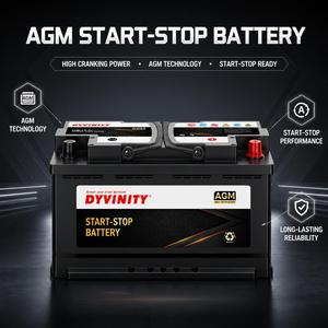 <span class=keywords><strong>Batterie</strong></span> de voiture <span class=keywords><strong>AGM</strong></span> H8 12V 92Ah Start-Stop LN5 FRLLER sans entretien pour Mercedes Benz BMW Audi - Product Image 2