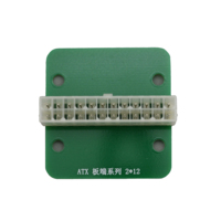 Conector ATX de latón de 1.14 mm, clasificación de potencia de CA/CC de 60 V 7 A, diseño de montaje con separador roscado duradero