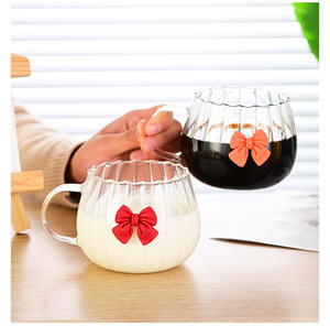 MSH شفاف شكل اليقطين لطيف Bowknot صديق هدية عصير الفاكهة و - Product Image 2