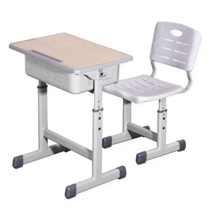 Fabricants de mobilier scolaire de haute qualité, vente en gros, usine chinoise, bureaux et chaises pour étudiants - Product Image 3