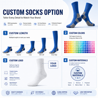 Chaussettes de compression professionnelles CMAX OEM, chaussettes de compression vierges jusqu'au genou, 20-30 mmHg, pour le football, le sport, la course à pied et les voyages