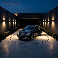 Plataforma Giratoria para Autos de Alta Resistencia para Entradas de Vehículos 360 °   Plataforma Giratoria para Estacionamiento en Entrada de Villas de Lujo