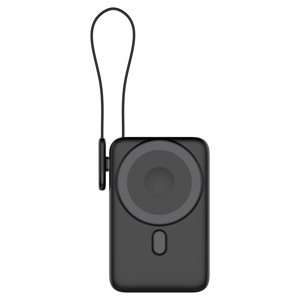 Vente directe d'usine, <span class=keywords><strong>batterie</strong></span> <span class=keywords><strong>externe</strong></span> portable 20W 10000mah, magnétique, sans fil, 15W, câbles intégrés, support pliable - Product Image 2