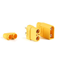 Paire de connecteurs XT90-F XT90-M (mâle/femelle), prise et douille haute puissance 40A-90A pour la connexion de la batterie, de l'ESC et du moteur dans les modèles RC