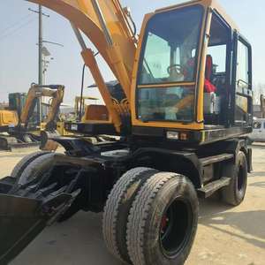 Maquinaria de Construcción de Segunda Mano, Excavadora de Ruedas Hyundai 150W-9 Usada, Excavadora de Ruedas de 15 Toneladas Hyundai 150w-7 - Product Image 4