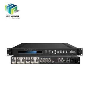 เครื่อง Mpeg2ไอพีแบบจุดต่อจุด (ENC3411บวก) ช่องสัญญาณเดียว H.264 HD SDI ไปยัง IP เครื่องเข้ารหัสดิจิทัลระบบเสียงสเตอริโอคู่หัว CATV - Product Image 1
