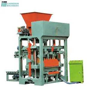 Maquinaria de fabricación de ladrillos cemento prensa manual máquina de fabricación de ladrillos de cemento