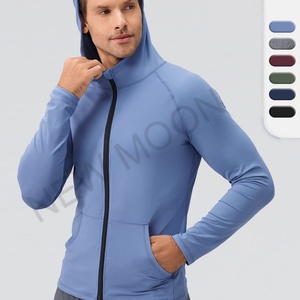 เสื้อแจ็คเก็ตกีฬาฤดูใบไม้ร่วงและฤดูหนาวของผู้ชายมีซิปสำหรับออกกำลังกายแขนยาวแห้งเร็วเสื้อแจ็คเก็ตฝึกซ้อมวิ่งออกกำลังกาย - Product Image 2