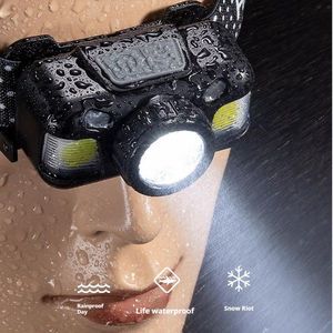 Xhp50 cob lampada frontale 2000LM sensore di movimento del corpo USB ricaricabile faro bianco + rosso modalità lampada da campeggio - Product Image 6