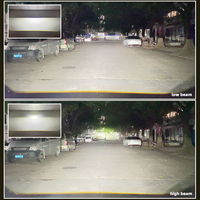 SANVI L800S LHD Matrix Bi LED Projector Lens 60W 90W 6000K Kit Peningkatan Retrofit Lampu Depan Mobil