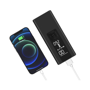 Bơm Không Khí Cầm Tay Nhỏ Riboton, Bơm Lốp Cầm Tay Dự Phòng 8000MAh Với Màn Hình <span class=keywords><strong>LCD</strong></span> Kỹ Thuật Số Và Đèn LED Khẩn Cấp - Product Image 2
