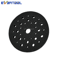 EVERTOOL Tampon d'interface de ponçage en mousse à trous multiples, disque de ponçage pour polisseuse de marbre, disque de polissage diamanté 125 mm