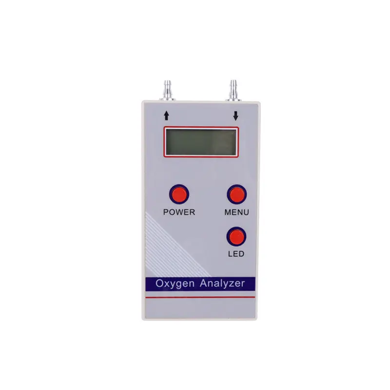 Bahasa Inggris Instruction Ultrasound Portabel Oxygen Detector Meter 0-100% O2