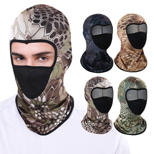 Python Print Facekini Sun Protection Headgear Mesh Balaclava Outdoor Cycling Mask Summer Unisex UV Protection - Product Image 5