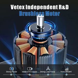 Industriële kwaliteit 750Nm hoog koppel 1-inch <span class=keywords><strong>M24</strong></span> slagmoersleutel voor railbevestiging, zware railboutinstallatie - Product Image 4