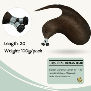 Extensiones de Cabello Natural Sin Procesar FH, Proveedores de Cabello Humano Europeo de un Solo Donante, Genius Weft - Product Image 2
