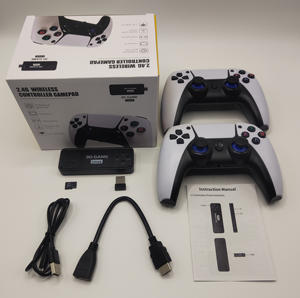 Consola de Juegos U9 Pro, 25+ Tipos de Simuladores, Juegos 3D, Linux Preinstalado, 10000 Juegos, Consola Retro para TV, Salida 4K HD para <span class=keywords><strong>Ps1</strong></span>/<span class=keywords><strong>ps1</strong></span> - Product Image 3