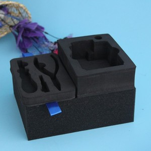 Tùy chỉnh EVA <span class=keywords><strong>EPE</strong></span> EPS phân hủy sinh học <span class=keywords><strong>Inlay</strong></span> mở rộng miếng bọt biển trắng rượu vang thủy tinh bao bì hộp với chèn bọt bao bì - Product Image 1