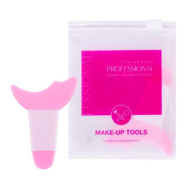 Professional Eyeliner Auxiliary Beauty Tools Mascara Guard Silicone Facial Mask Applicator