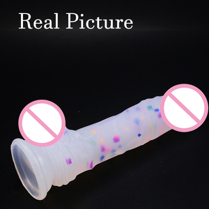 Juguetes Sexuales para Adultos de Alta Calidad, Coloridos y Suaves, Consoladores Artificiales Realistas, Dildos Enormes de Sex Shop - Product Image 6