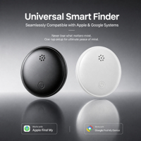 Mini traceur intelligent magnétique double système Find My Hub pour portefeuille, clés, vélo, animaux de compagnie avec alerte sonore