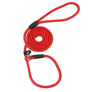 Hot Sale Dog Leash Slip Lead Snap Hook Rope Strong Heavy Duty Dog Training Leash No Pull Training Lead Dog Slip Leash