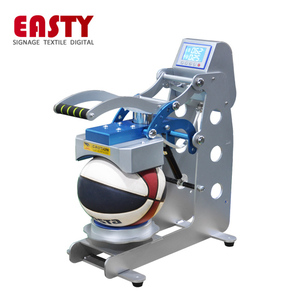 Máquina de prensado térmico Easty Ball 220V 110V con control digital automático para impresión de baloncesto, fútbol y voleibol - Product Image 1