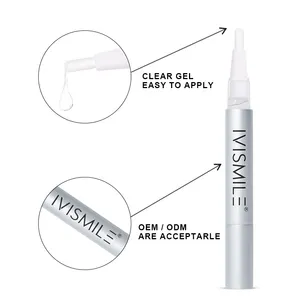 2024 IVISMILE Advanced Whitening Teeth Pen 35% Carbamide Peroxide Sensitivity Free Formula Bleaching Teeth With Private Logo