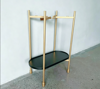 Meuble de salle de bain classique moderne intemporel avec pieds de meuble-lavabo, console de lavabo, suite vintage, accessoires de salle de bain en acier inoxydable et laiton