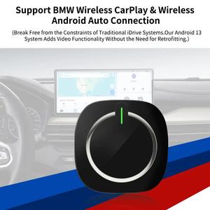 BMW inalámbrico Apple CarPlay AI Box <span class=keywords><strong>Car</strong></span> Play Android Auto Multimedia Aibox 4 + 64G para BMW <span class=keywords><strong>2</strong></span> <span class=keywords><strong>3</strong></span> 4 5 6 7 8 Series X1 X2 X3 X4 X5 X6 X7 - Product Image 6