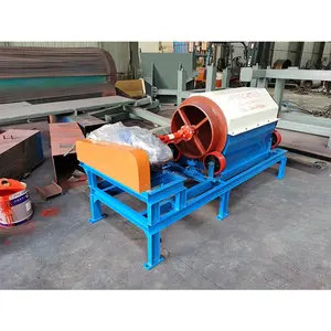 Portable Gold Washing Rotary Trommel Screen With Wet Sluice Box