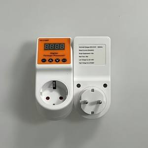 Protector de Sobretensión 220V con Pantalla Digital Ajustable KE-2166P Monofásico 10A 15A 16A 20A Protección para Refrigerador - Product Image 4