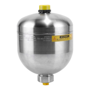 Accumulateur à diaphragme 2,0 L M28X1,5 en acier soudé, composant hydraulique haute pression pour charge d'azote - Product Image 2
