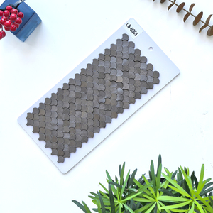 <span class=keywords><strong>Mini</strong></span> vỏ hình dạng nhôm vỏ và dính Gạch <span class=keywords><strong>Mosaic</strong></span> cho nhà bếp backsplash - Product Image 6