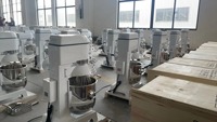 Mélangeur à pâte planétaire commercial de 60 litres avec courroie, en acier inoxydable, pour boulangerie