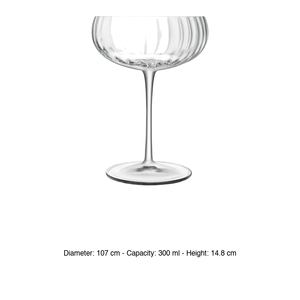 Copas de champán Speakeasies Swing 30 cl, altura 14.8 cm, diámetro 10.7 cm, Luigi Bormioli - Product Image 3