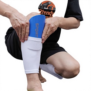 Espinilleras de Fútbol Transpirables y Reforzadas, Protectores de Pantorrilla, Anticolisión, para Deportes - Product Image 3