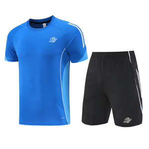 Traje <span class=keywords><strong>de</strong></span> Entrenamiento Personalizado <span class=keywords><strong>de</strong></span> Manga Corta para Adultos 2026, Uniforme <span class=keywords><strong>de</strong></span> Fútbol Personalizado para <span class=keywords><strong>Equipos</strong></span>, Chándal para Correr, Corte Automatizado - Product Image 1